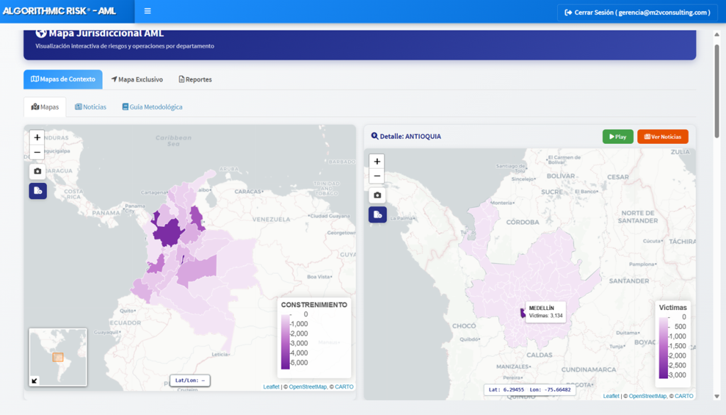 Mapas Jurisdiccionales